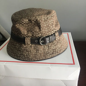 Coach Bucket Brown "C" Hat